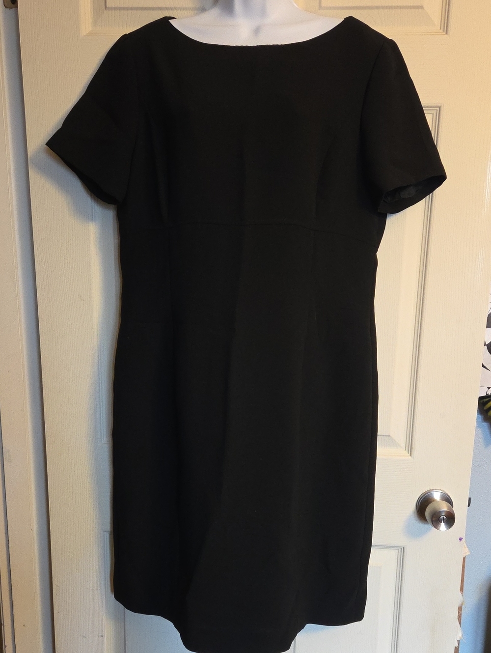 Preston & York Elegant Black Dress Size 16